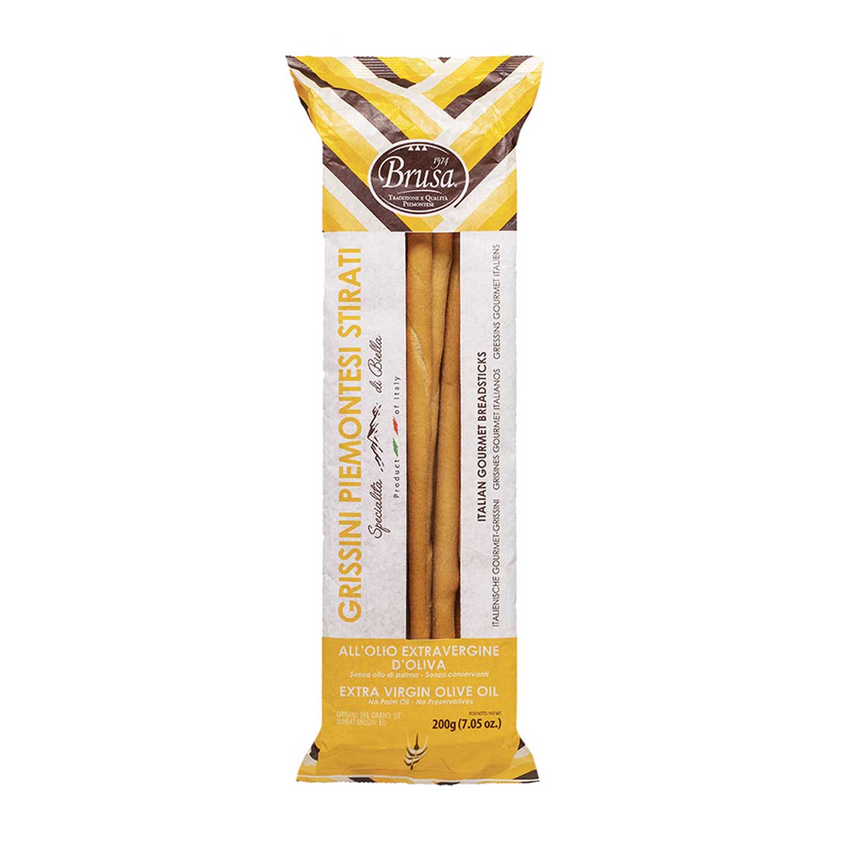 Find the newest Giant Italian Classic Grissini Breadsticks with Extra  Virgin Olive Oil by Brusa, 7.05 oz (200 g) is your first choice